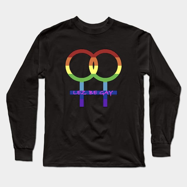 Lesbian Long Sleeve T-Shirt by Phatpig